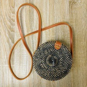 Circle Basket Crossbody Purse